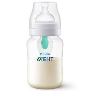 Avent Natural Kojenecká láhev Avent Anti-colic s ventilem AirFree 260 ml