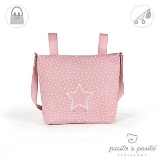 pasito a pasito® Small Changing Bag Vintage pink/starorůžová/