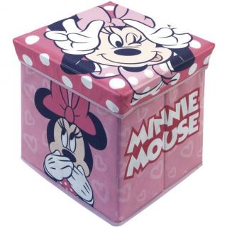 Store It Úložný box na hračky s víkem Minnie