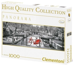 Clementoni Panoramatické puzzle Amsterdam 1000 dílků