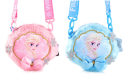 Disney Dětská plyšová kabelka Frozen Ledové království Elsa Barv