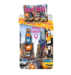 JERRY FABRICS Povlečení Hlavní třída New York Times Square 140/2