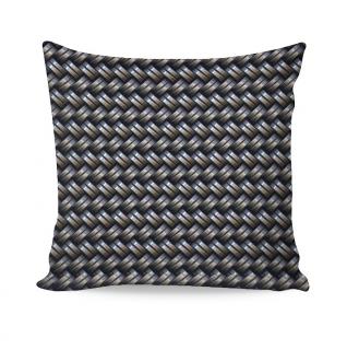 Dekorační povlak 50x50 cm motiv: metal