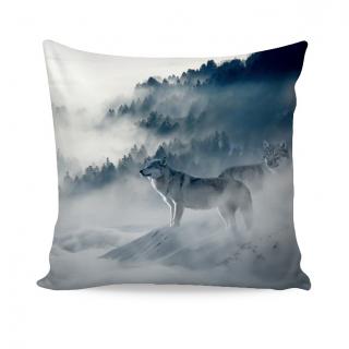 Dekorační povlak 50x50 cm motiv: wolf poslední 1 kus