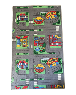 Dětský koberec MĚSTEČKO - KLUCI velikost:: 100x160 cm