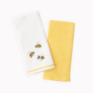 Kuchyňské utěrky - BEES 2 ks velikost: bees 2 ks