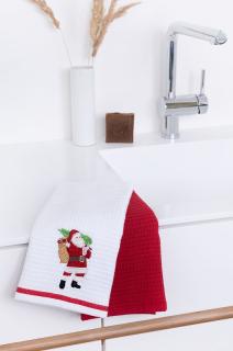 Kuchyňské utěrky - SANTA - 2 ks velikost: santa 2 ks