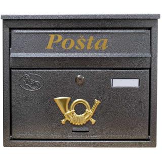 Poštovní schránka - klasik barva: šedá