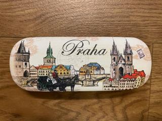Pouzdro na brýle - PRAHA dezén: Praha -05-1ks