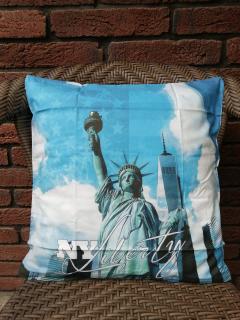 Povlak Socha Svobody 40/40 cm velikost: 40x40 cm