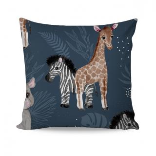 Povlečení bavlna deluxe LITTLE JUNGLE velikost: 40x40 cm