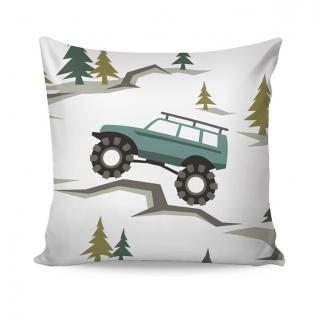Povlečení bavlna deluxe TRUCK velikost: 40x40 cm