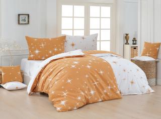 Povlečení flanel premium - ARIETTA GOLD velikost:: 140/220 + 70/90