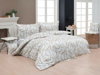 Povlečení flanel premium - BIANCO velikost:: 140/220 + 70/90