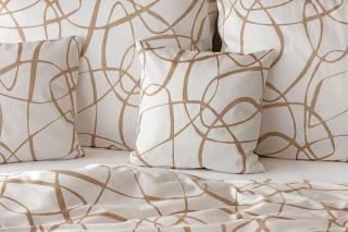 Povlečení flanel premium - BIANCO velikost: 40x40 cm