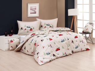 Povlečení flanel premium Magic Winter velikost:: 140/200+70/90