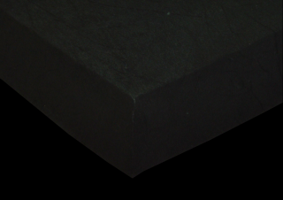 Prostěradlo froté 140x200 cm barva: černá