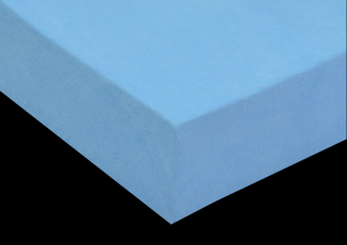 Prostěradlo froté 140x200 cm barva: sv.modrá