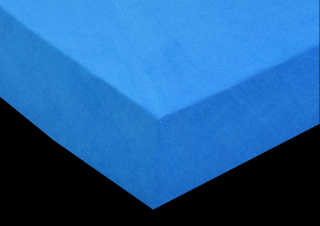 Prostěradlo froté 160x200 cm barva: královsky modrá