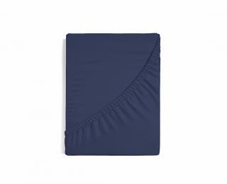 Prostěradlo jersey MATĚJOVSKÝ 120/200cm barva: tmavě modrá