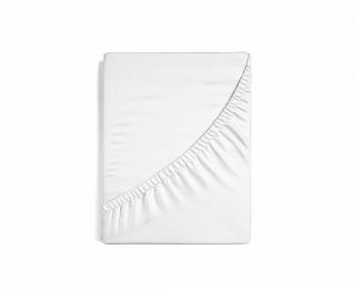 Prostěradlo jersey s elastanem MATĚJOVSKÝ 200/220cm barva: bílé