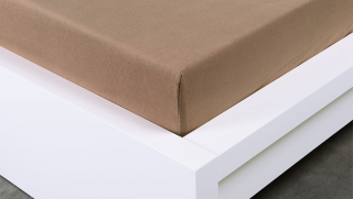 Prostěradlo jersey SKANTEX 180/200 cm barva: hnědá