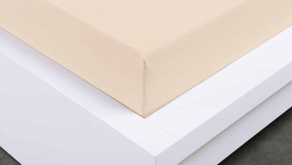 Prostěradlo jersey SKANTEX 200/220 cm barva: světle béžová