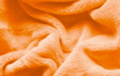 Prostěradlo mikroplyš 90/200 cm barva: oranžová