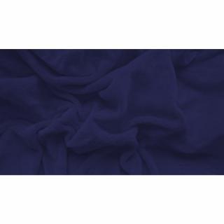 Prostěradlo mikroplyš 90/200 cm barva: tmavě modrá