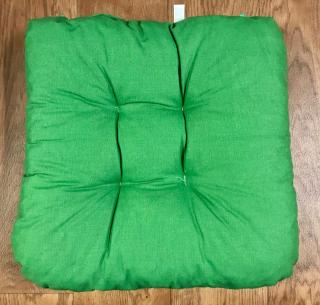 Sedák na židli - jednobarevný barva: zelený