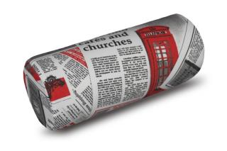 Váleček noviny červené velikost:: 15x35cm