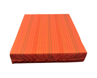 ZDRAVOTNÍ ANTIDEKUBITNÍ SEDÁK SKANTEX® barva: 45x45x10cm - červený proužek