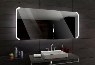 SEATLLE zrcadlo s LED osvětlením 120 diod na metr Barva podsvícení zrcadla: neutrální, Šířka (cm): 100, Výška (cm): 100