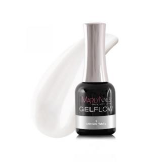 GelFlow - gel lak - #01 Ultimate white Obsah: 7 ml