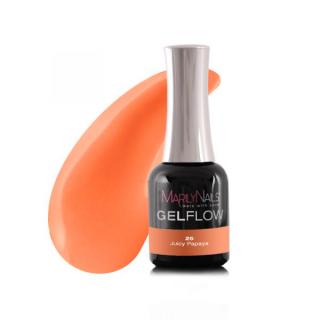 GelFlow - gel lak - #25 Juicy papaya Obsah: 4 ml