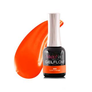 GelFlow - gel lak - #29 Loud orange Obsah: 4 ml