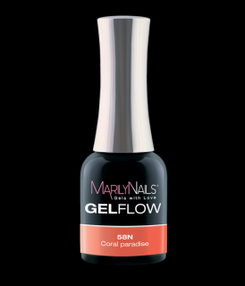 GelFlow - gel lak - #58 Corall Paradise Obsah: 4 ml