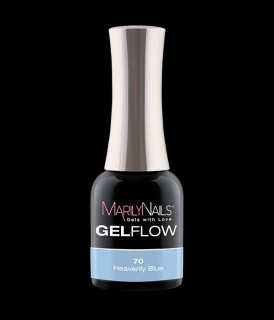 GelFlow - gel lak - #70 Heavenly Blue Obsah: 4 ml