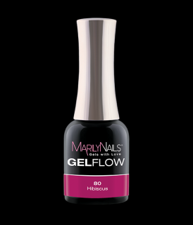 GelFlow - gel lak - #80 Hibiscus Obsah: 7 ml