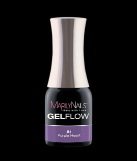 GelFlow - gel lak - #81 Purple Heart Obsah: 4 ml