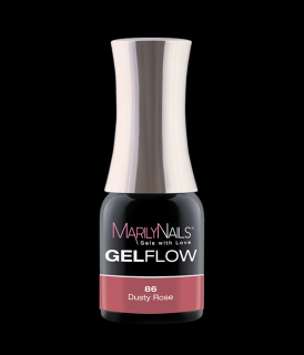 GelFlow - gel lak - #86 Dusty Rose Obsah: 4 ml