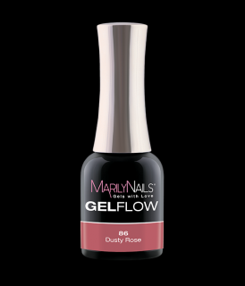 GelFlow - gel lak - #86 Dusty Rose Obsah: 7 ml