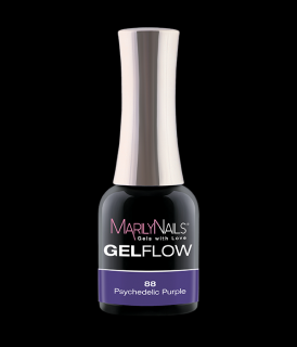 GelFlow - gel lak - #88 Psychedelic Purple Obsah: 7 ml
