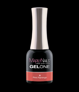 GelOne - gel lak - #06 Pink Flamingo Obsah: 7 ml