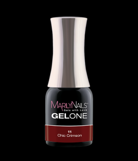GelOne - gel lak - #11 Chic Crimson Obsah: 4 ml