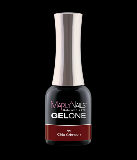 GelOne - gel lak - #11 Chic Crimson Obsah: 7 ml