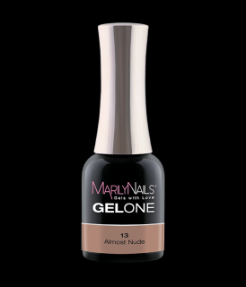GelOne - gel lak - #13 Almost Nude Obsah: 7 ml