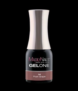 GelOne - gel lak - #14 Posh Grape Obsah: 4 ml