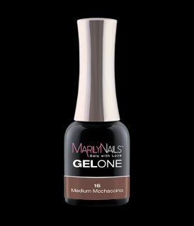 GelOne - gel lak - #16 Medium Mochaccino Obsah: 7 ml
