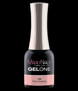 GelOne - gel lak - #25 Pink panther Obsah: 7 ml